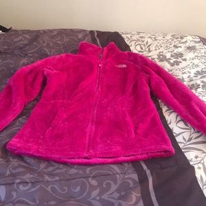 Girls Pink North Face Jacket